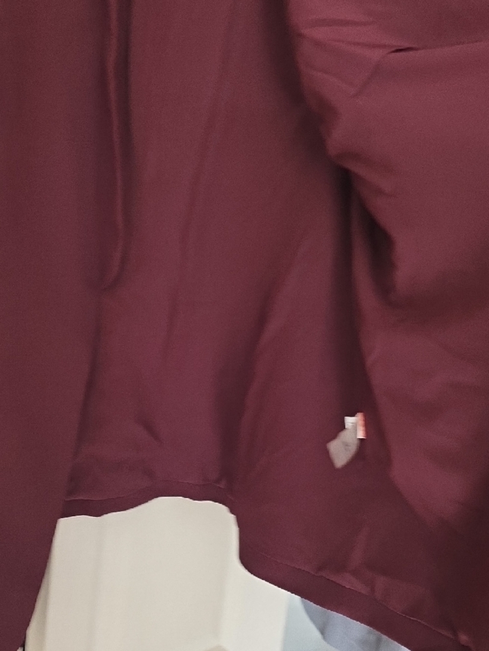 Vince Camuto Burgundy Shawl Collar Open Blazer - Picture 8 of 11
